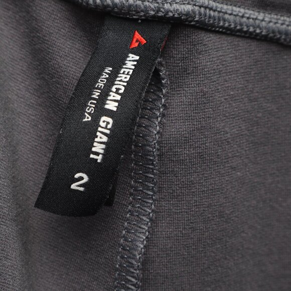 American Giant Women Slim Pant Leggings 2 Gray - Picture 5 of 9